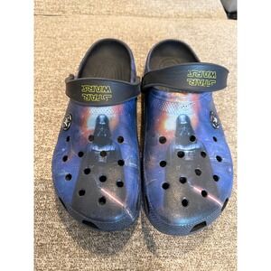 Star Wars Darth Vadar Crocs mens size 11 good‎ condition